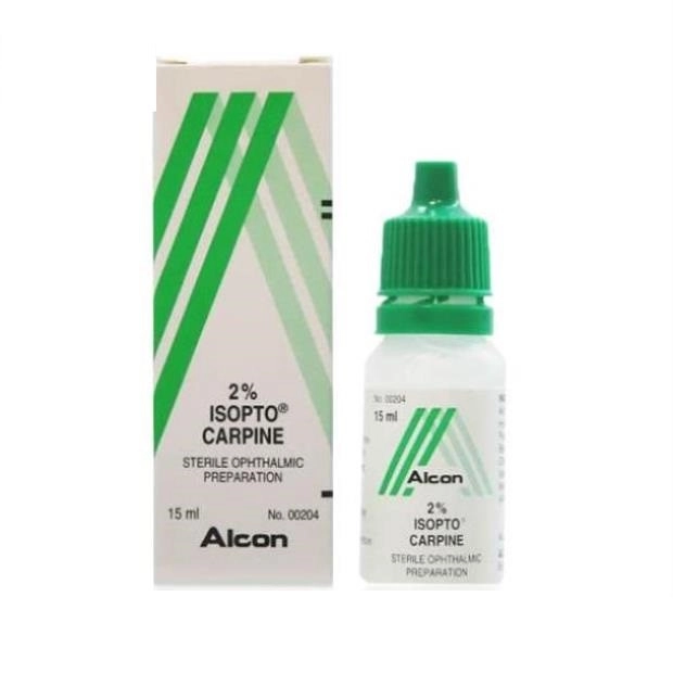 Thuốc nhỏ mắt Isopto Carpine 2%  hộp 1 lọ 15ml