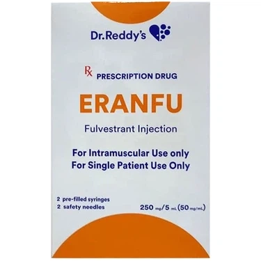 Điều trị ung thư vú Eranfu 250mg Dr. Reddy hộp 2 ống