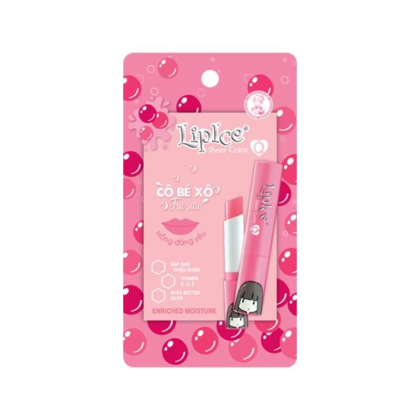 Son dưỡng chuyển màu Lipice Sheer Color Q Cô Bé Xô tuýp 2.4g