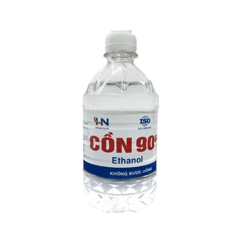 Dung dịch sát khuẩn Cồn 90 độ Hải Nam chai 500ml