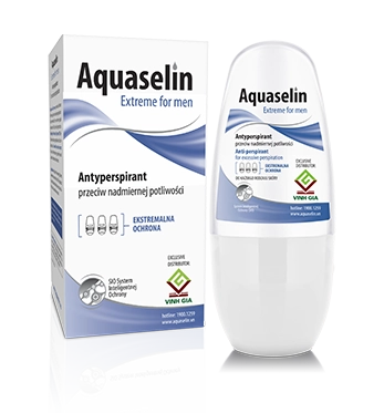 Lăn nách dành cho nam Aquaselin extreme for men hộp 1 lọ 50ml