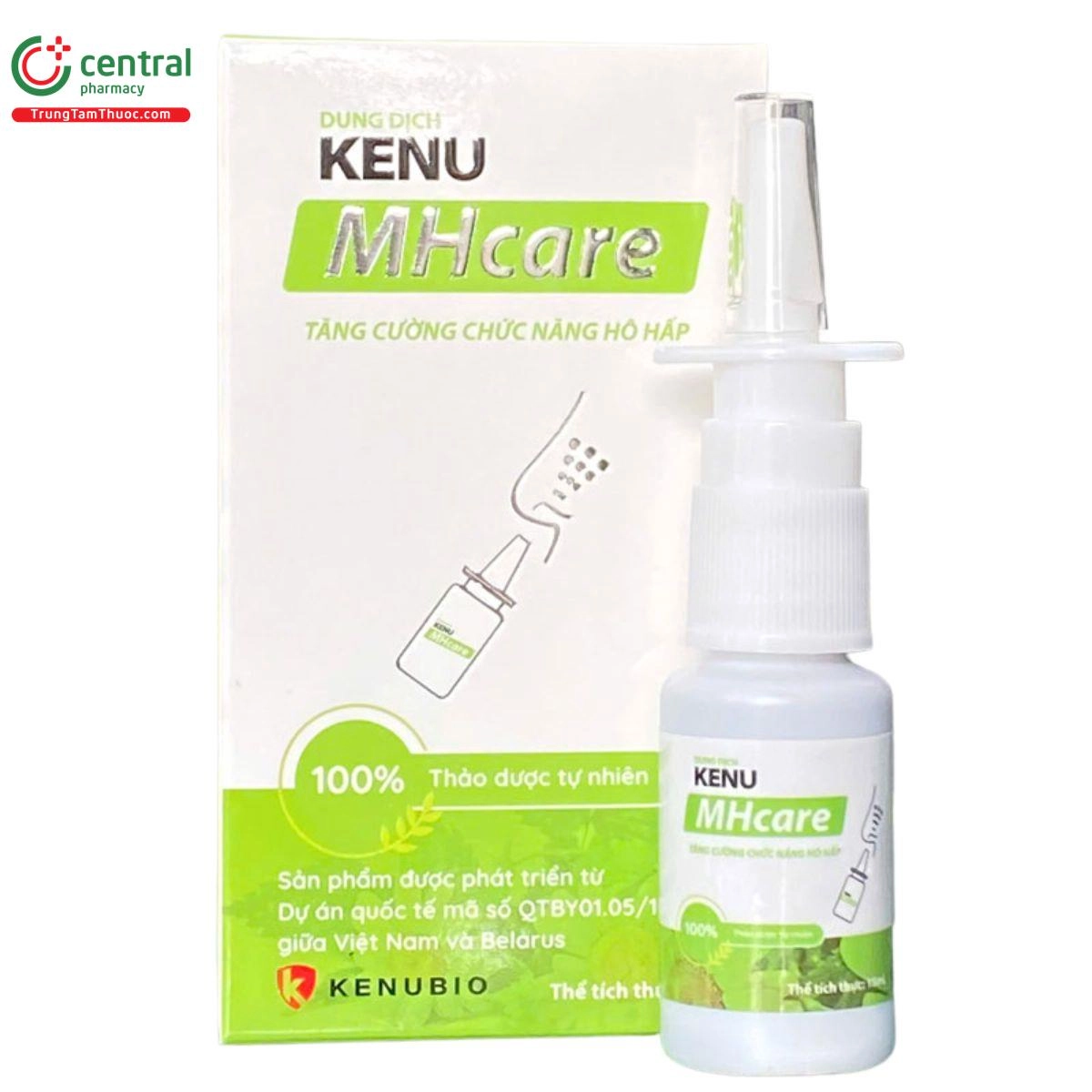 Tăng cường chức năng hô hấp KENU MHcare hộp 1 Chai 15ml