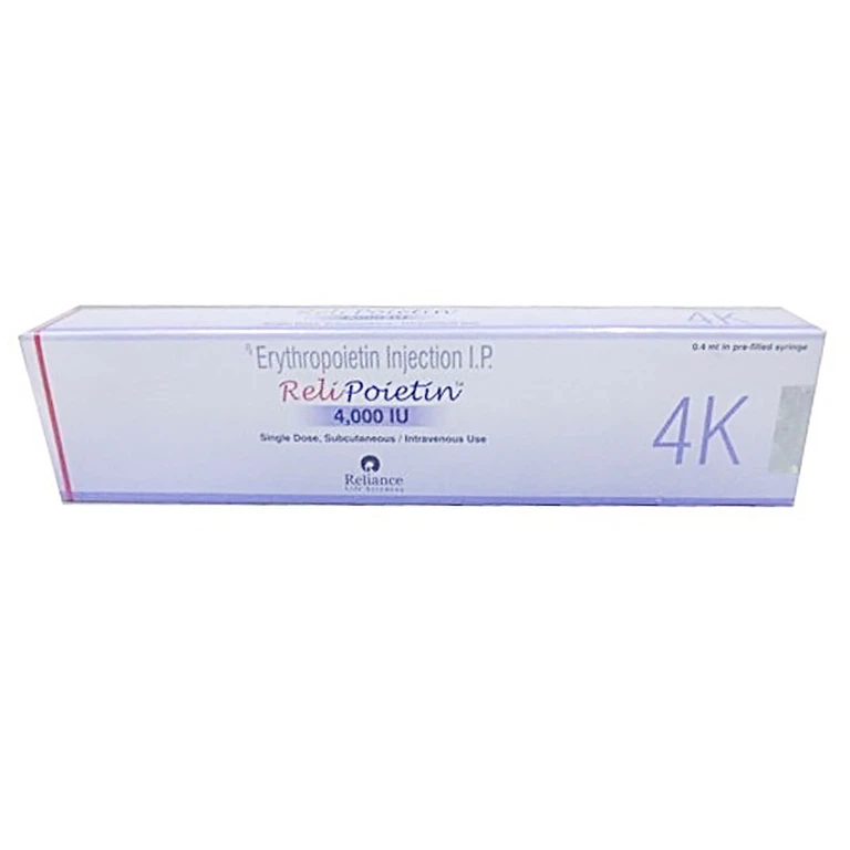 Thuốc tiêm Relipoietin 4000IU Reliance hộp x 0.4ml
