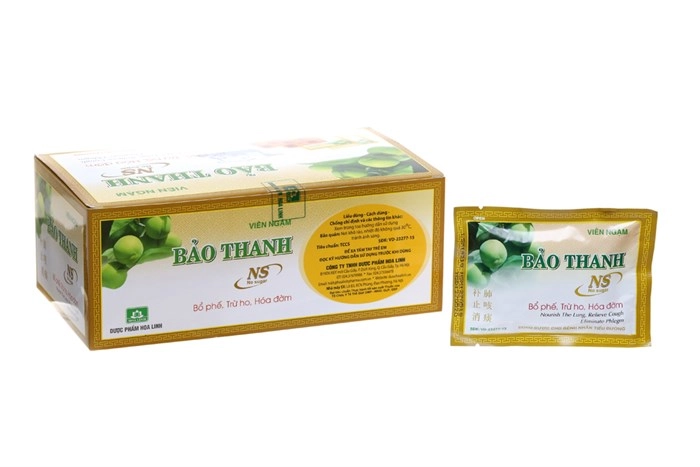 Viên ngậm ho không đường Bảo Thanh hộp 100 viên