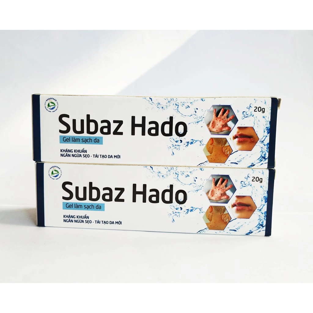 Gel làm sạch da SUBAZ HADO hộp 1 tuýp 20g