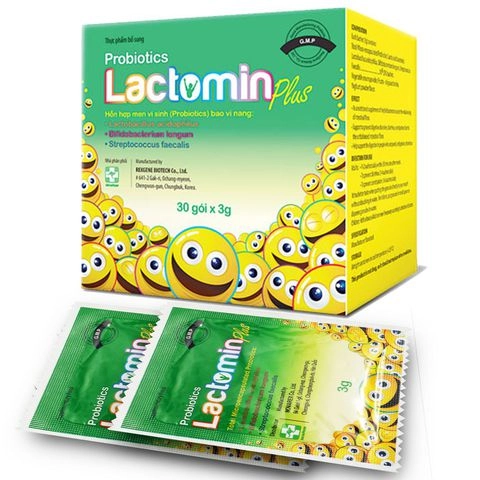Cốm vi sinh Probiotics Lactomin Plus hộp 30 gói x 3g