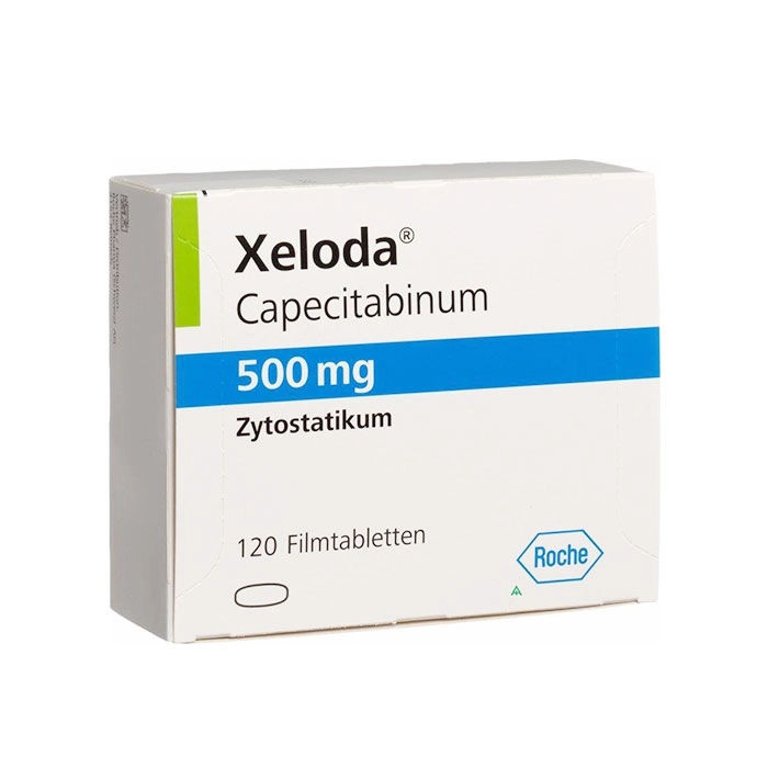 Điều trị ung thư Xeloda 500mg Roche 1 hộp 120 viên