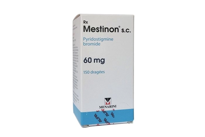 Thuốc giãn cơ Mestinon S.C 60mg hộp 1 lọ 150 viên bao đường