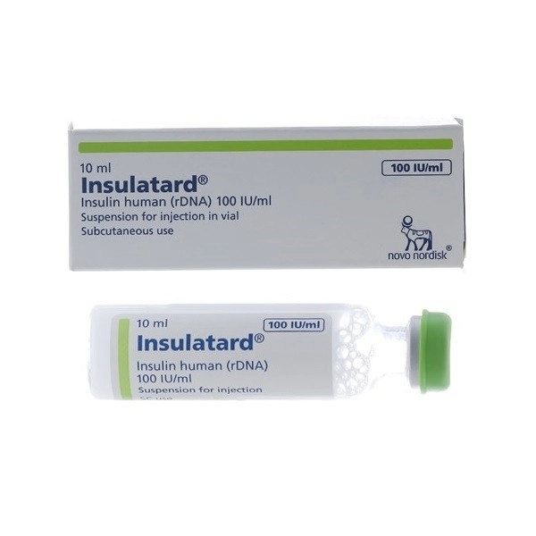Hỗn dịch tiêm Insulin Insulatard 100IU/ml hộp 1 lọ 10ml