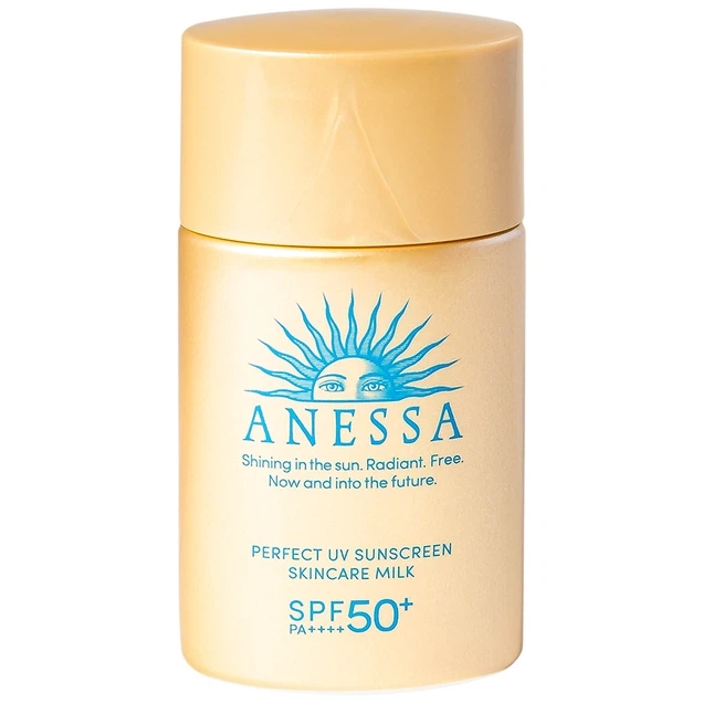 Sữa chống nắng dưỡng da kiềm dầu Anessa Perfect UV Sunscreen Skincare Milk SPF50+ PA++++ Shiseido tuýp x 20ml