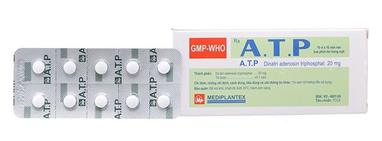 Thuốc trị đau lưng A.T.P (Mediplantex) hộp 10 vỉ x 10 viên