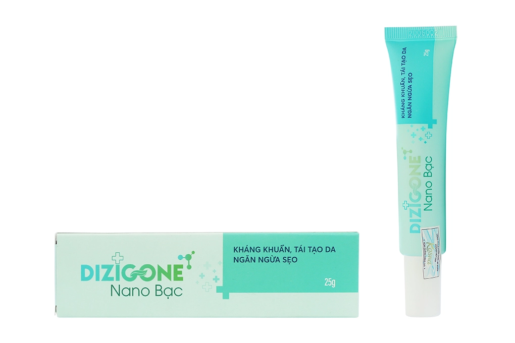 Kem Dizigone Nano Bạc hộp 1 tuýp 25g