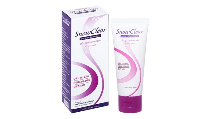Dầu gội trị gàu Snow Clear hộp 1 tuýp 50ml
