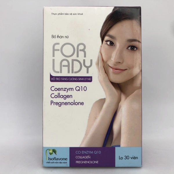 Hỗ trợ tăng cường sinh lý nữ Bổ Thận Nữ For Lady (Foxs-USA) hộp 1 lọ 30 viên