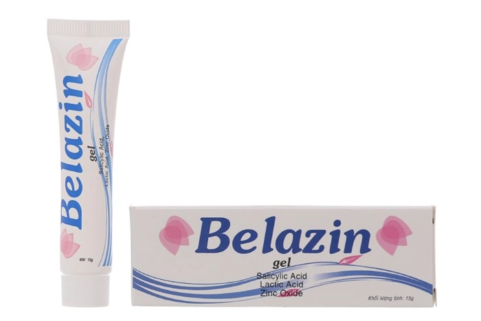 Gel ngừa mụn trứng cá Belazin hộp 1 tuýp 15g