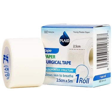 Băng keo cuộn giấy Young Plaster-Paper 2.5cm x 5m hộp 1 cuộn