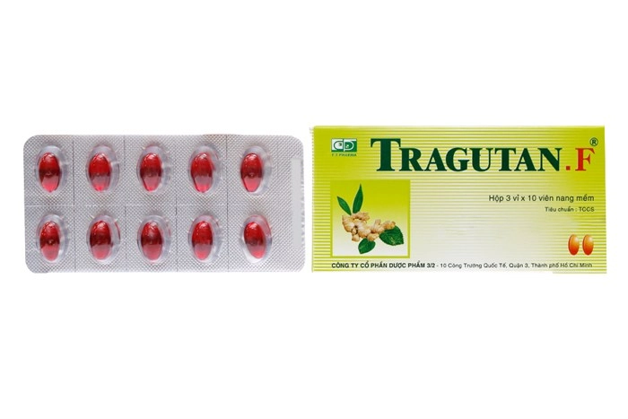 Thuốc ho Tragutan F hộp 30 viên
