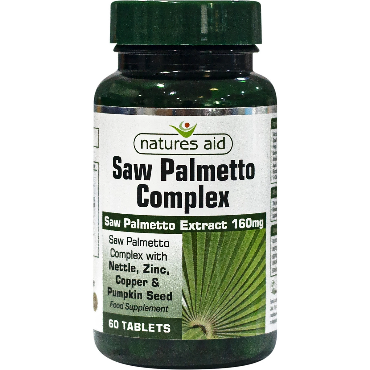 Viên uống hỗ trợ tuyến tiền liệt SAW PALMETTO COMPLEX hộp 1 lọ 60 viên