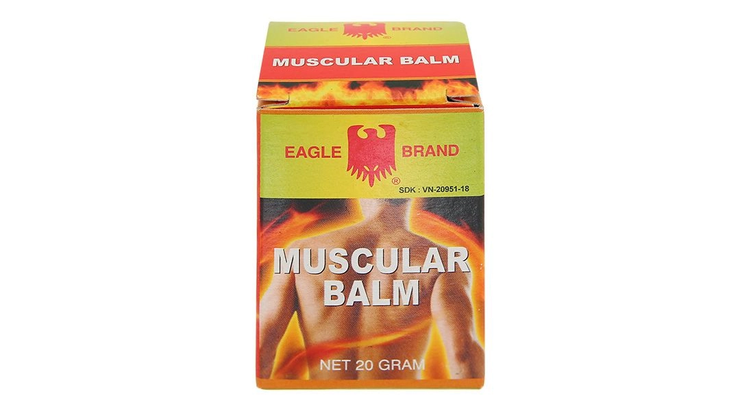 Dầu xoa bóp Eagle Brand Muscula Balm hộp 1 lọ 20g