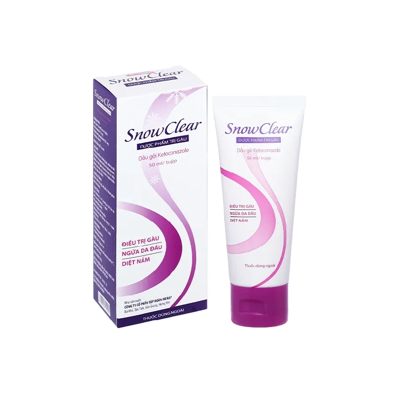 Dầu gội trị gàu Snow Clear hộp 1 tuýp 50ml
