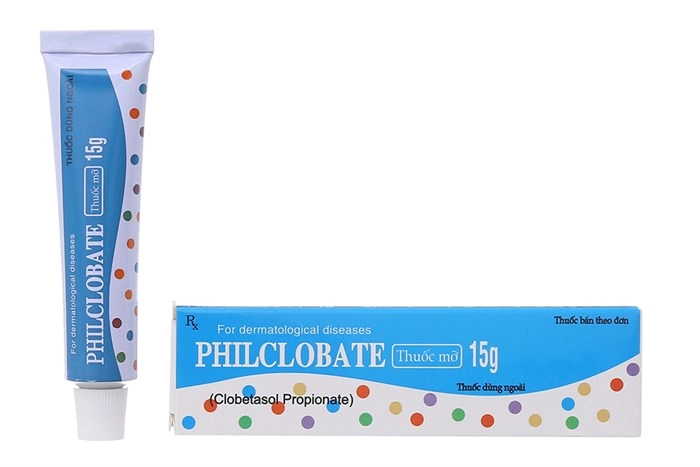 Thuốc mỡ trị viêm da Philclobate 15g hộp 1 tuýp 15g