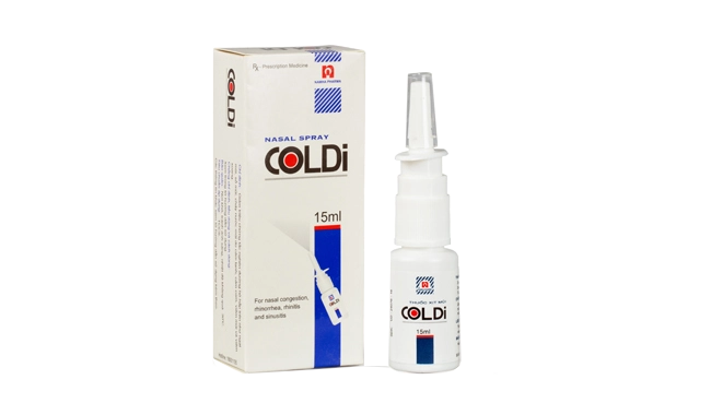 Thuốc xịt mũi trị sổ mũi Coldi hộp 1 lọ 15ml