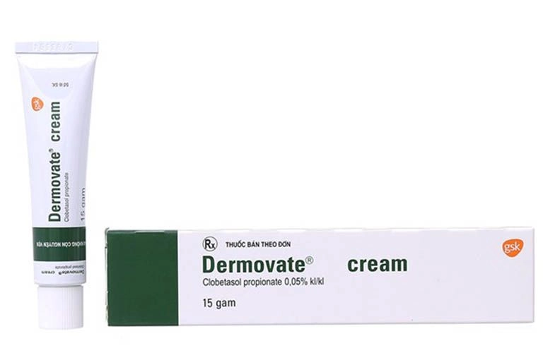 Kem bôi trị vảy nến Dermovate 0.05% hộp 1 tuýp 15g