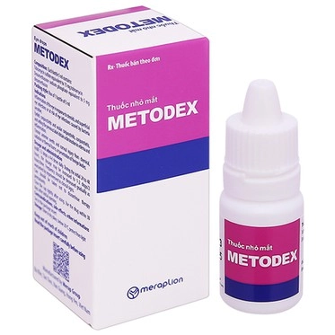 Thuốc tra mắt, điều trị viêm nhiễm khuẩn mắt METODEX hộp lọ 5ml
