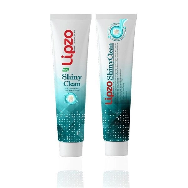 Kem đánh răng Lipzo Shiny Clean hộp 1 tuýp 95g