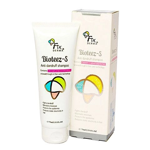 Dầu gội đặc trị gàu Fixderma Bioteez-S Shampoo hộp 1 tuýp 75ml