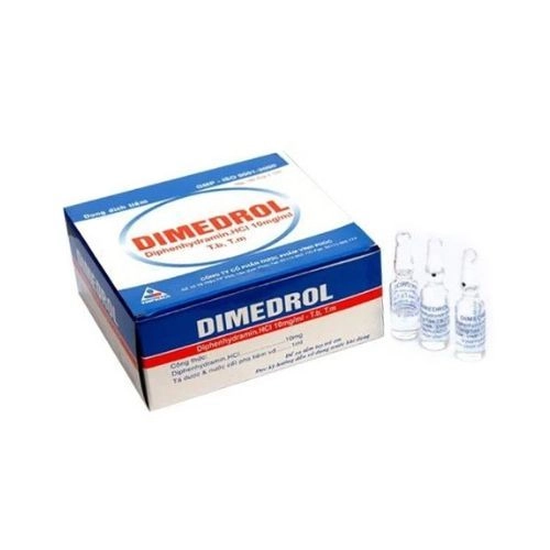 Dung Dịch Tiêm Dimedrol 10mg/ml hộp 100 ống x 1ml