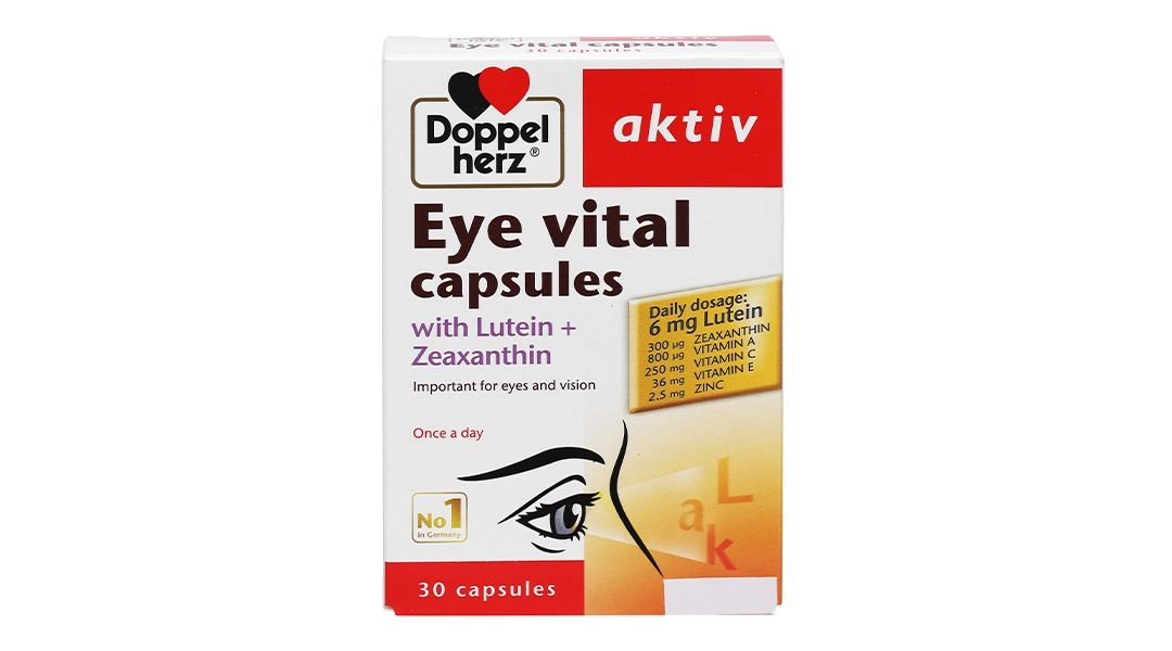 Viên uống tăng cường thị lực Eye Vital Aktiv hộp 30 viên