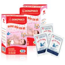 Băng rốn em bé Dophaco hộp 3 miếng