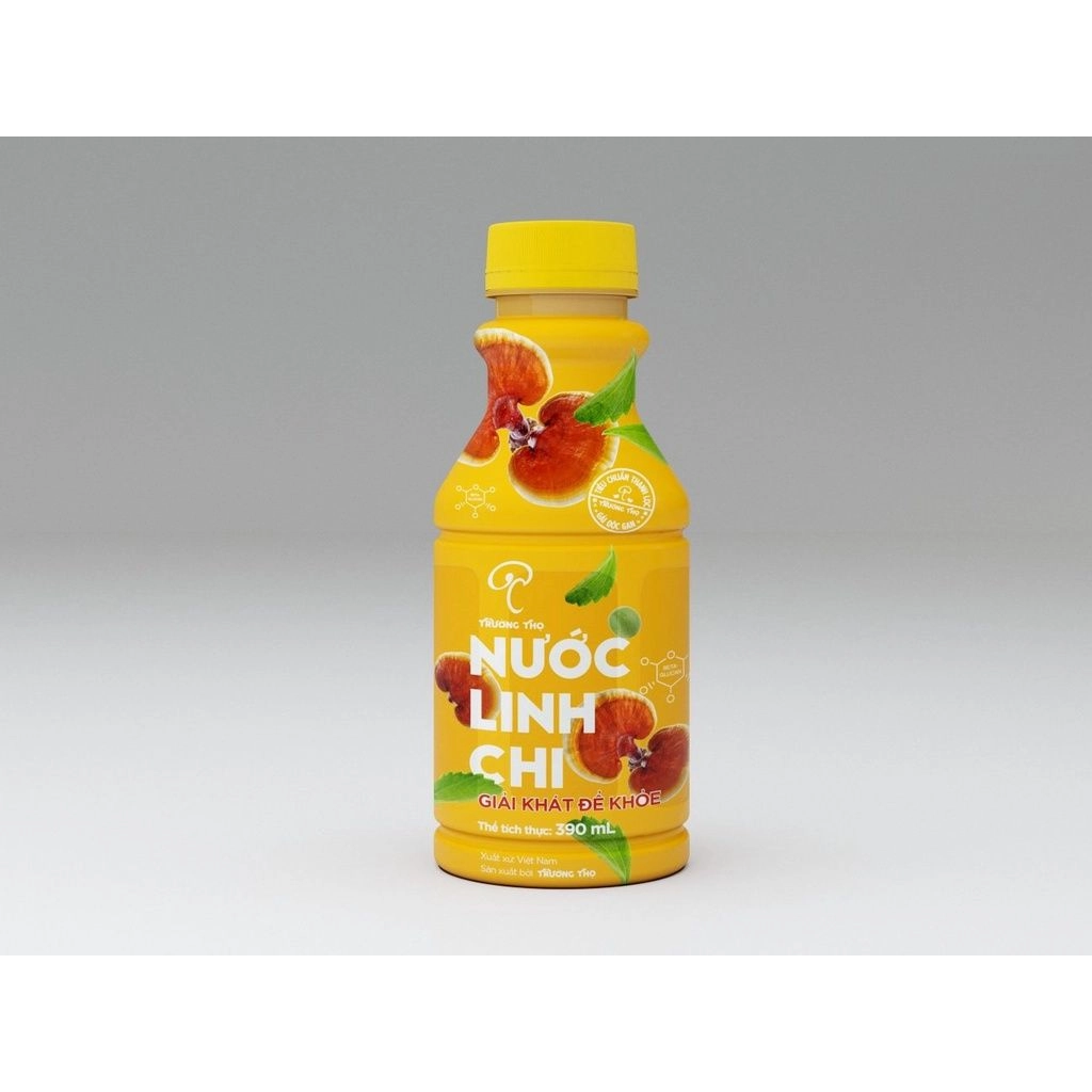 Giải khát để khỏe Nước Linh Chi Trường Thọ chai 390ml