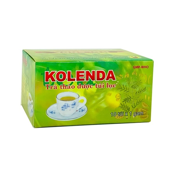 Trà thảo dược túi lọc Kolenda (Hà Thành) hộp 10 túi x 1g