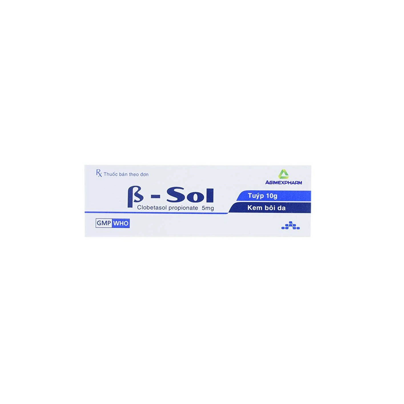 Kem bôi da điều trị viêm da β-SOL hộp 1 tuýp 10g