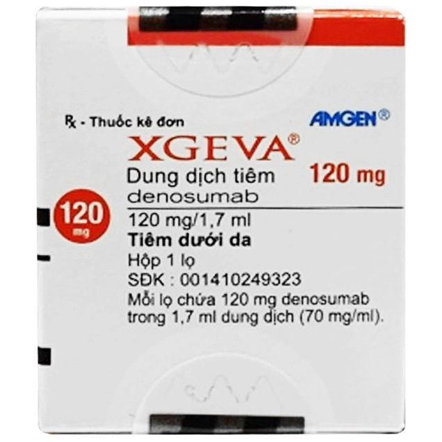 Dung dịch tiêm Xgeva 120mg Amgen hộp 1 lọ 1.7ml
