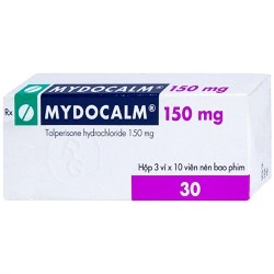 Thuốc giãn cơ và tăng trương lực cơ Mydocalm 150mg hộp 30 viên