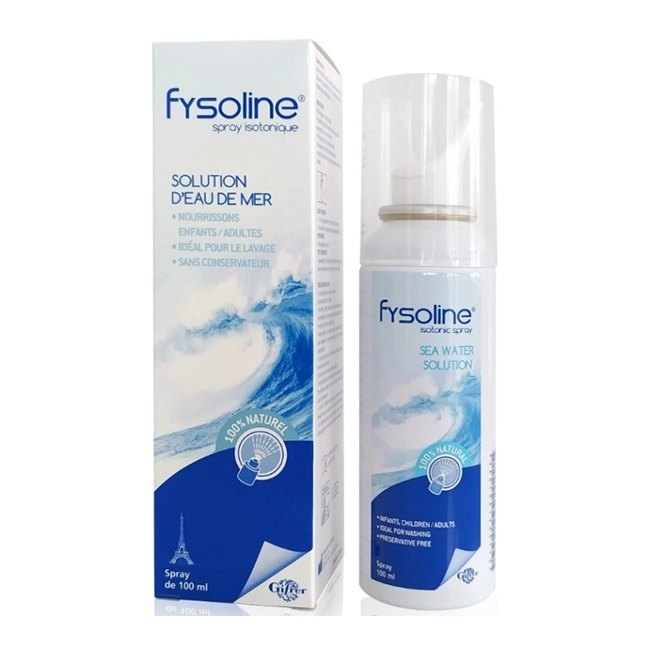 Dung dịch vệ sinh mũi dạng xịt Fysoline hộp 1 chai 100ml