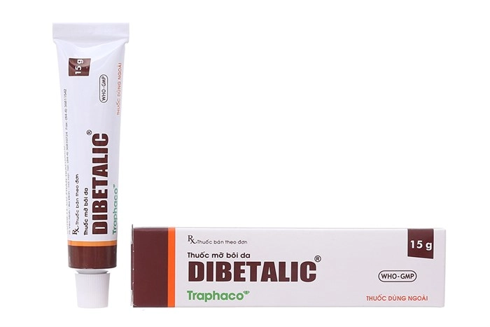 Thuốc mỡ trị viêm da Dibetalic tuýp 15g