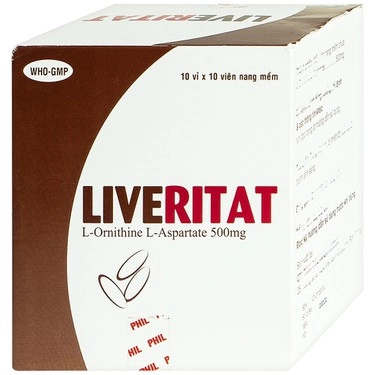 Thuốc trị bệnh gan mật Leveritat 500mg Phil Inter Pharma hộp 10 vỉ x 10 viên