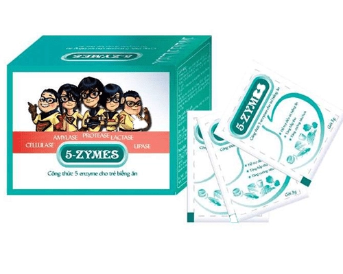 Thực phẩm hỗ trợ rối loạn tiêu hoá 5-Zymes hộp 20 gói