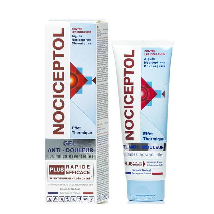 Gel bôi giảm đau Pháp NOCICEPTOL hộp 1 tuýp 120ml