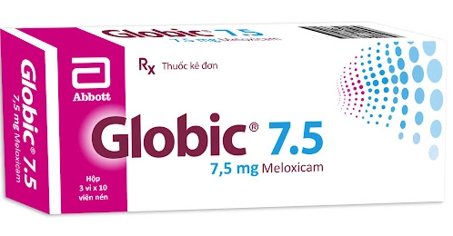 Thuốc trị viêm xương khớp Globic 7.5 hộp 3 vỉ x 10 viên