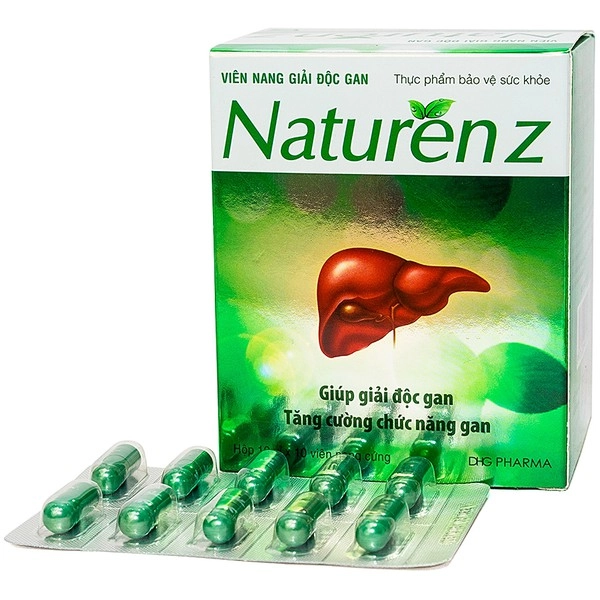 Viên giải độc gan Naturenz hộp 100 viên