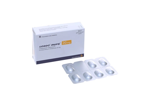 Thuốc hỗ trợ tiêu hóa Losec Mups 20 hộp 14 viên