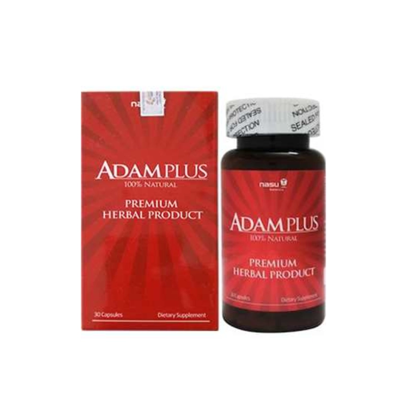 Viên uống tăng cường sinh lý nam giới Adam Plus hộp 1 lọ 30 viên