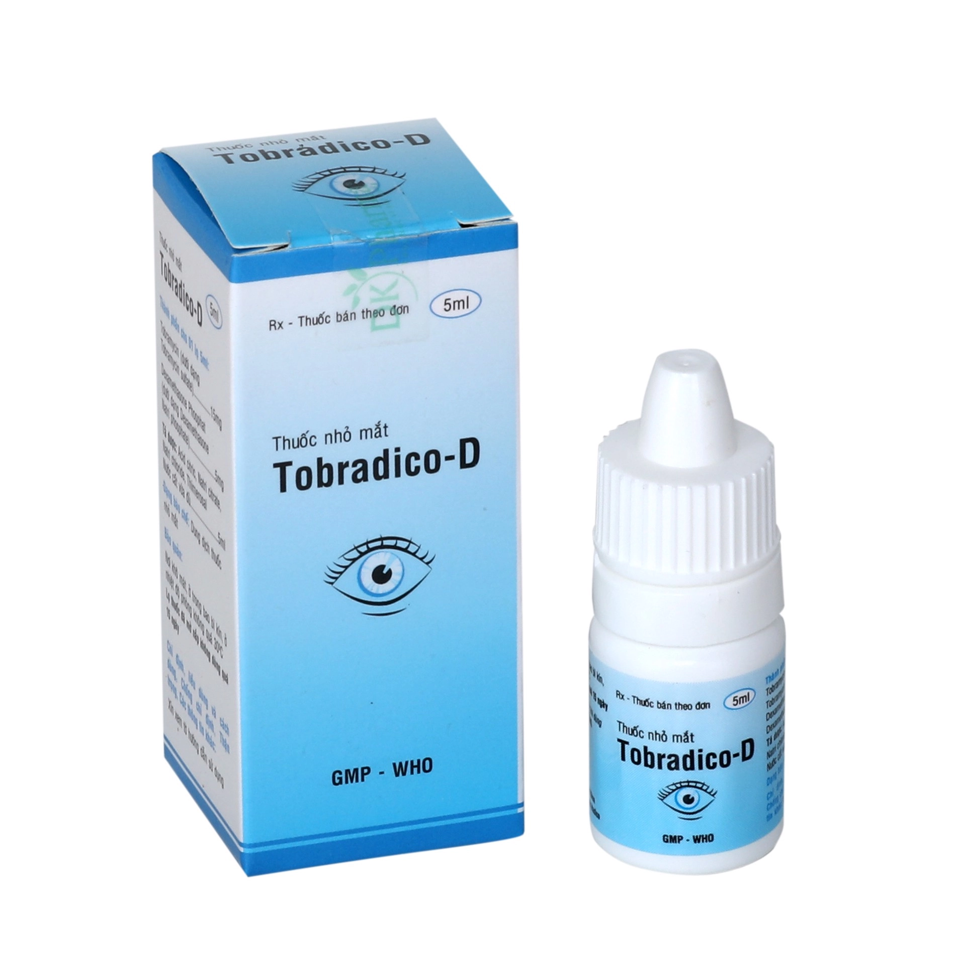 Thuốc nhỏ mắt Tobradico-D hộp 1 lọ 5ml