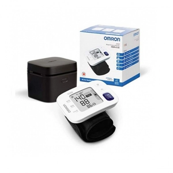 Máy đo huyết áp cổ tay Omron Hem 6161 hộp 1 cái
