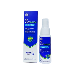 Xịt muỗi ANTIMUOI Nhất Nhất hộp 1 chai 60ml